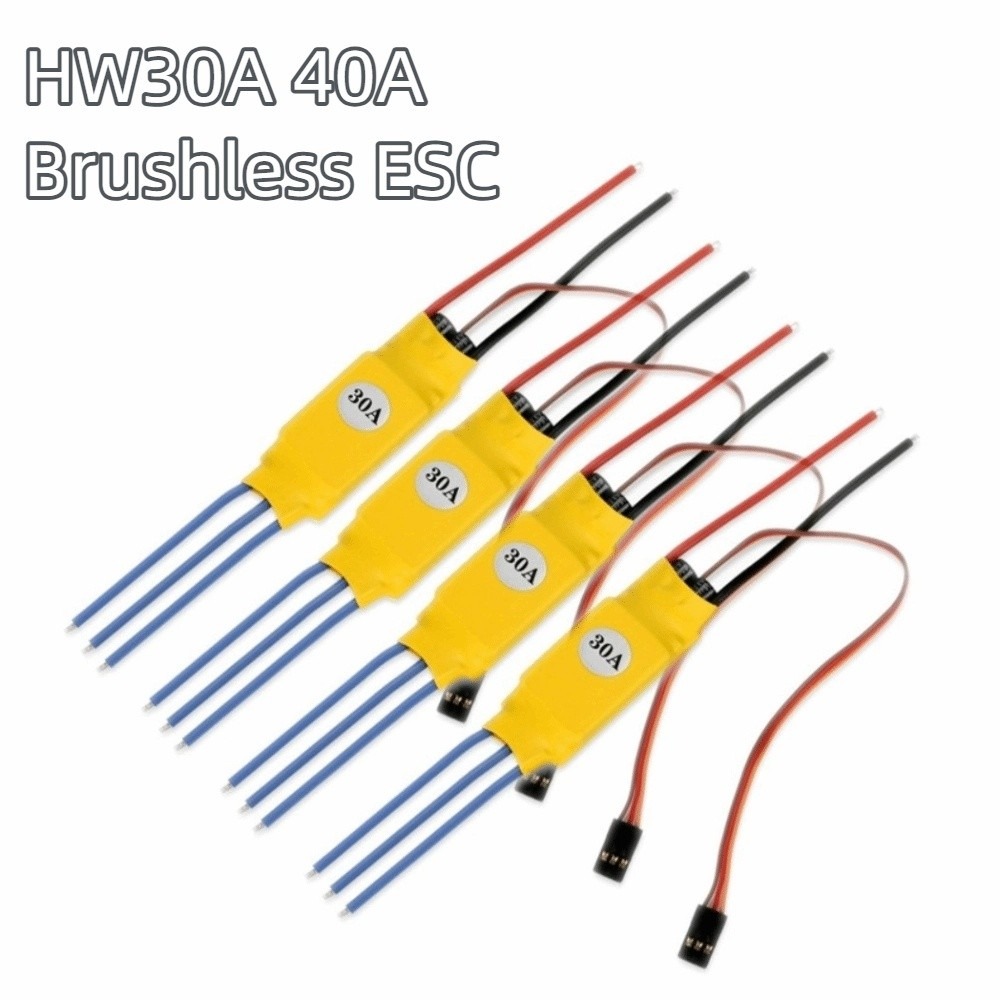 Rc Plane Hobby Zone - HW30A 40A Bürstenloser ESC mit Bananenstecker