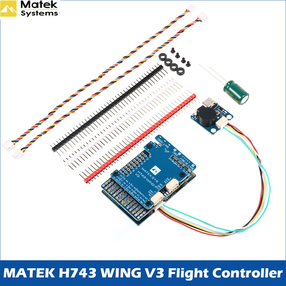 Rc Plane Hobby Zone - MATEK H743 WING V3 Flugcontroller STM32H743VIT6