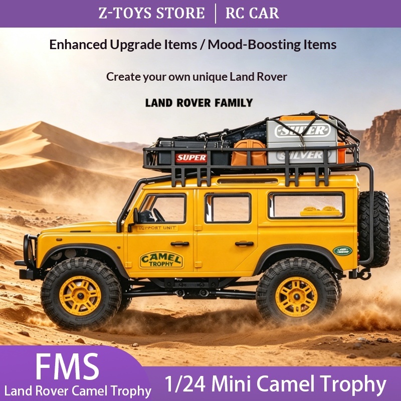 Rc Hobby Land - FMS 1/24 Lizenziertes Land Rover Camel