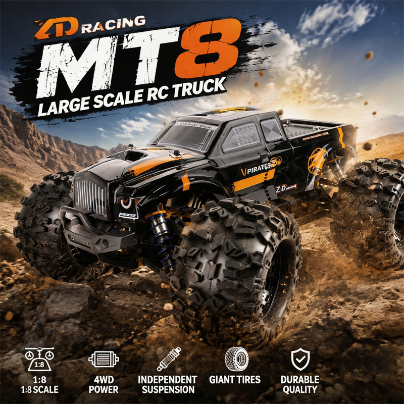 Neuer ZD Racing MT8 RC Monster – Rc Hobby Grade Monster Truck Bewertung und Preis