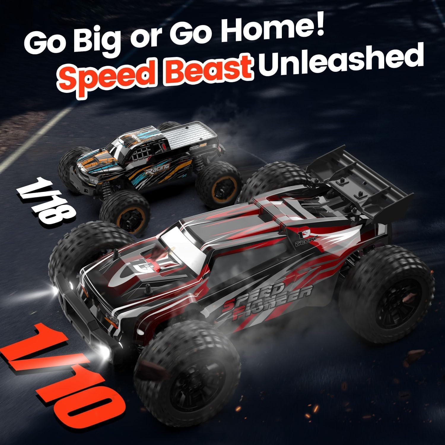1:10 Maßstab Großes RC-Auto mi – Rc Hobby Grade Monster Truck Bewertung und Preis