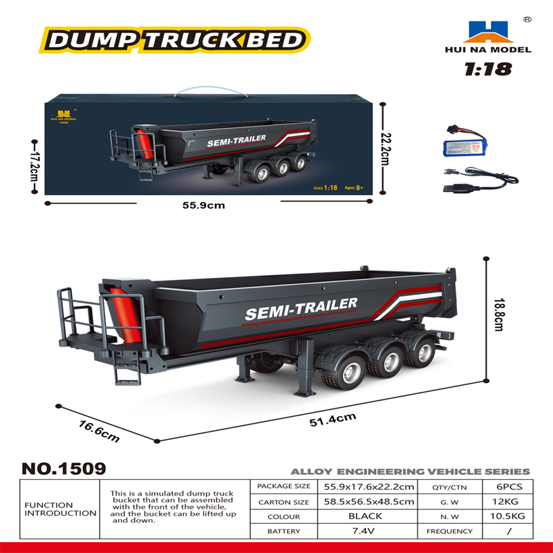 2026 Neuer Huina 1509 RC-Truck – Rc Hobby Grade Truck Bewertung und Preis