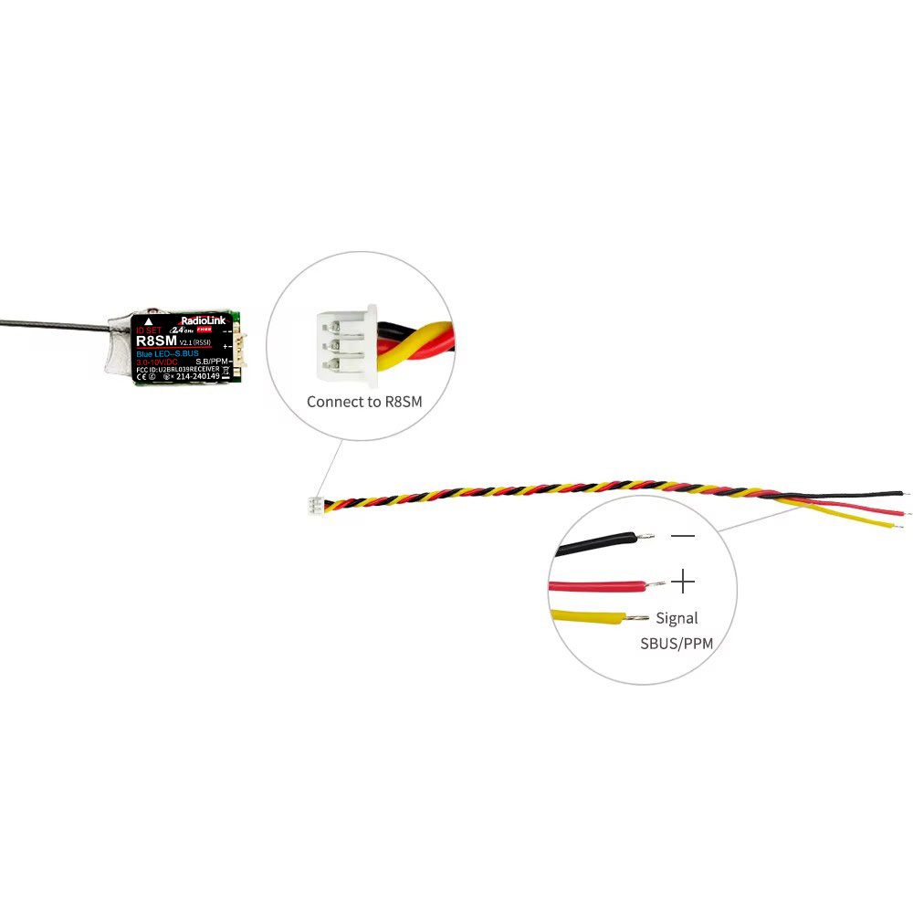 RadioLink R8SM 8-Kanal 2,4GHz  – Receiver Sbus 8Ch Bewertung und Preis