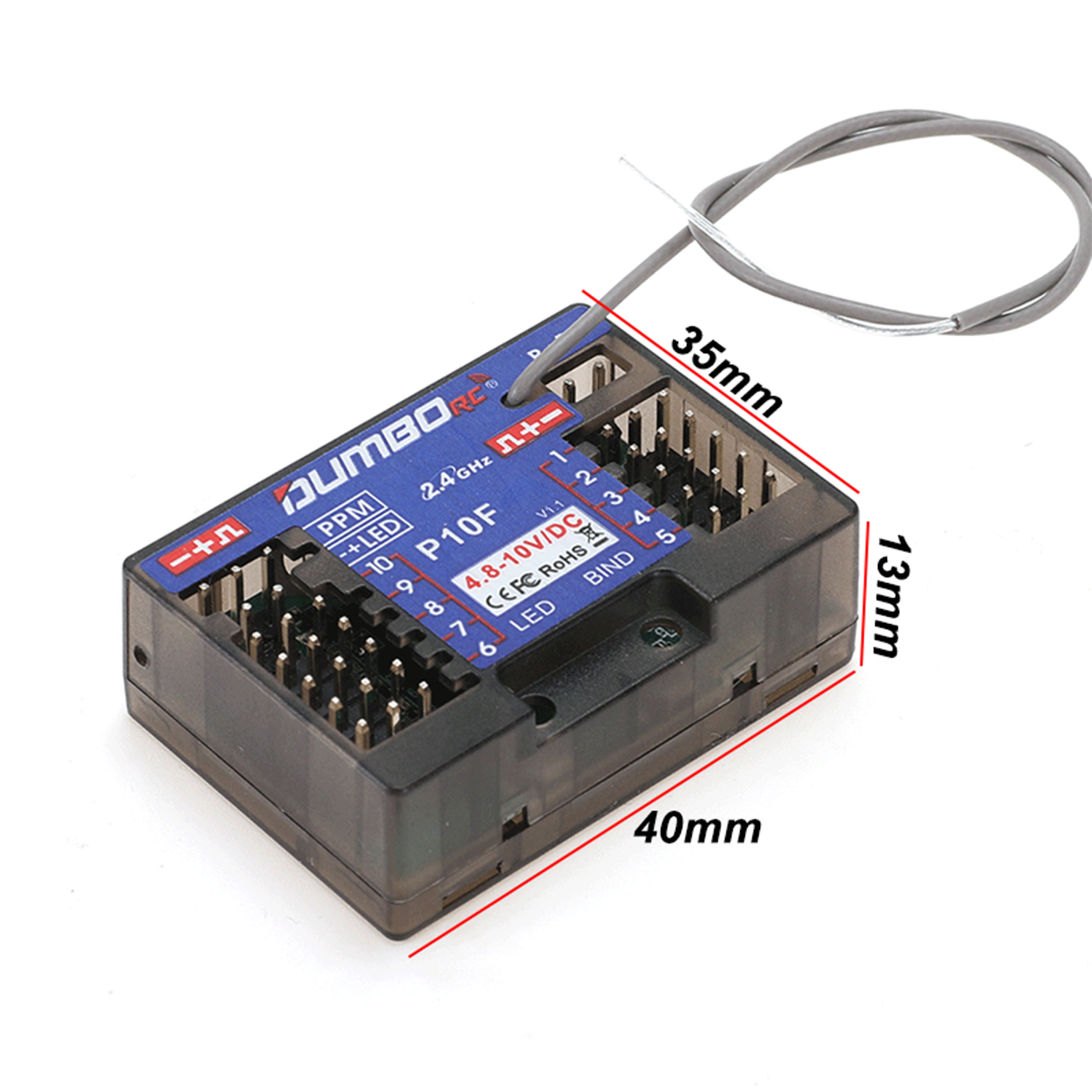 DUMBORC P10F P10FG 10CH 2,4 GH – Rc Hobby Shops Bewertung und Preis