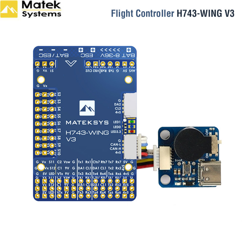 MATEK H743 WING V3 Flugcontrol – Rc Plane Hobby Zone Bewertung und Preis