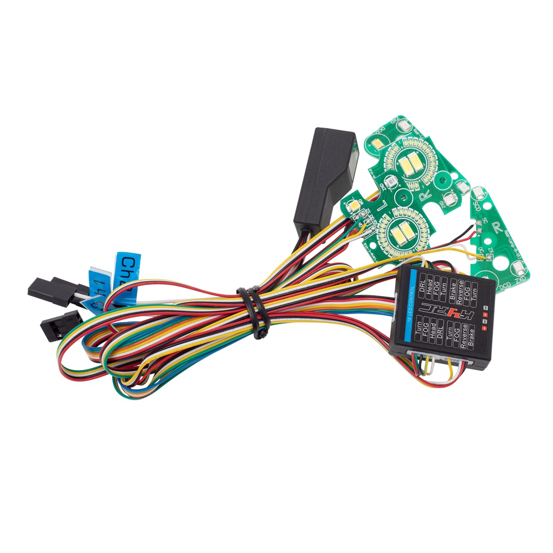 LED-Lichtsystem vorne und hint – Rc Hobby Toucan Bewertung und Preis